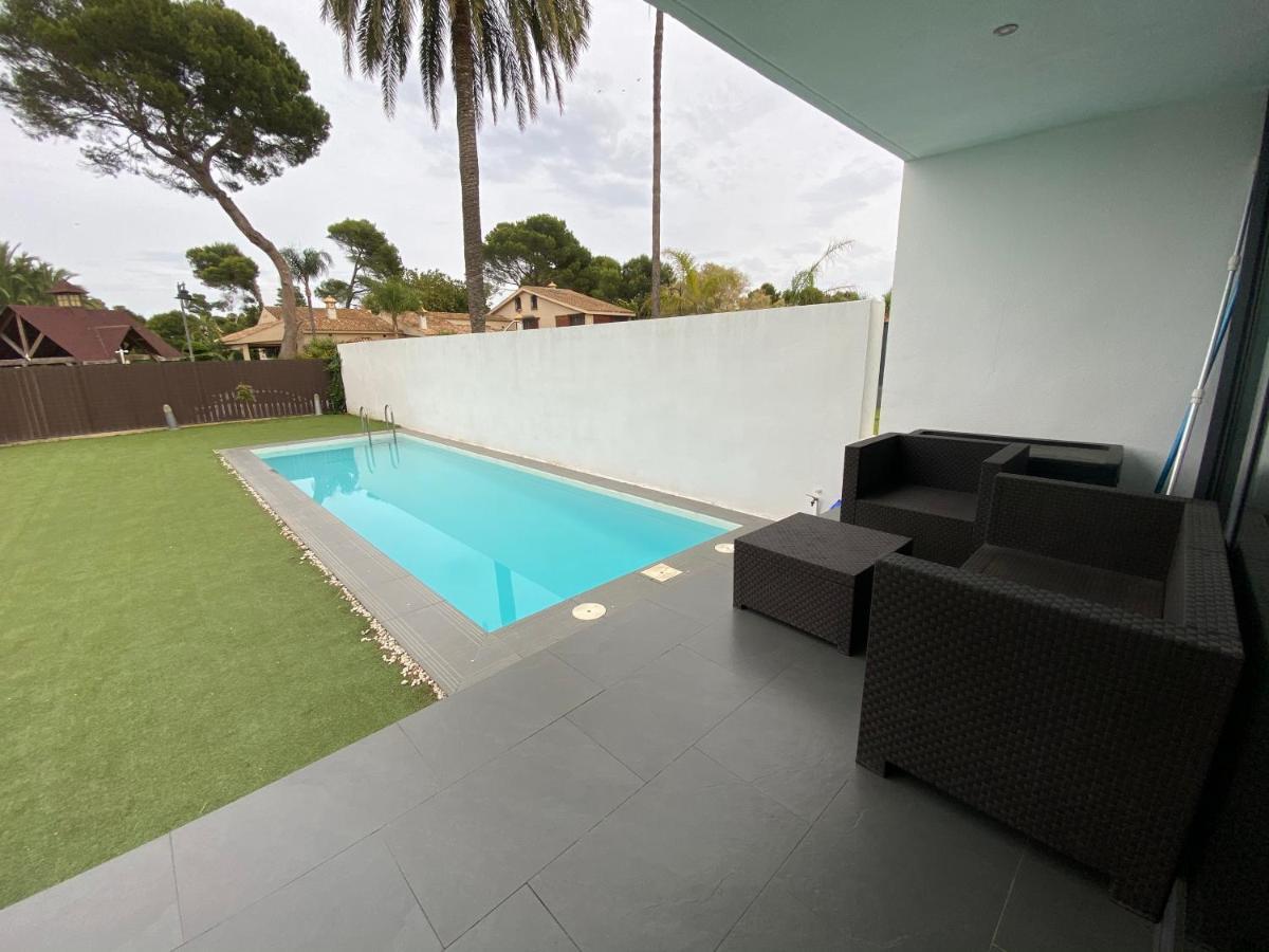Modern Villa With Private Pool/ 400M To The Beach Grao de Castellon Eksteriør bilde